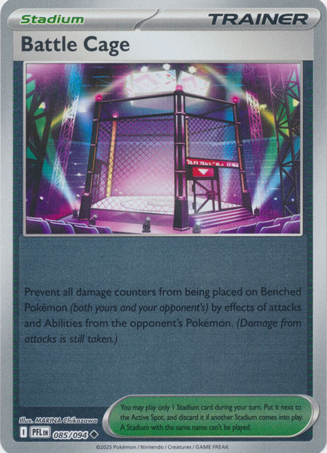 ME Phantasmal Flames 085/094 Battle Cage (Reverse Holo)