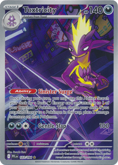 ME Phantasmal Flames 103/094 Toxtricity (Illustration Rare)