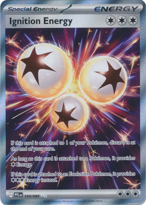 ME Phantasmal Flames 124/094 Ignition Energy (Full Art)