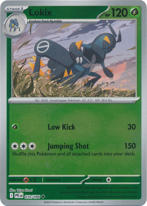 ME Phantasmal Flames 010/094 Lokix (Reverse Holo)