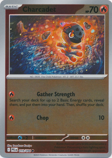 ME Phantasmal Flames 019/094 Charcadet (Reverse Holo)