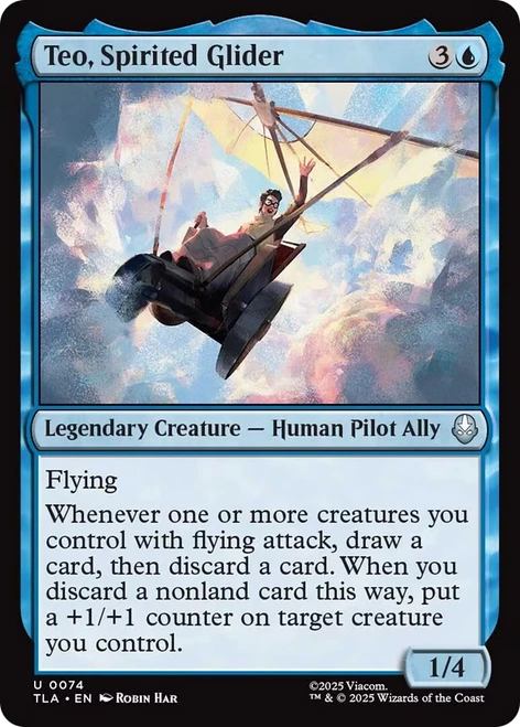 Teo, Spirited Glider (Foil)