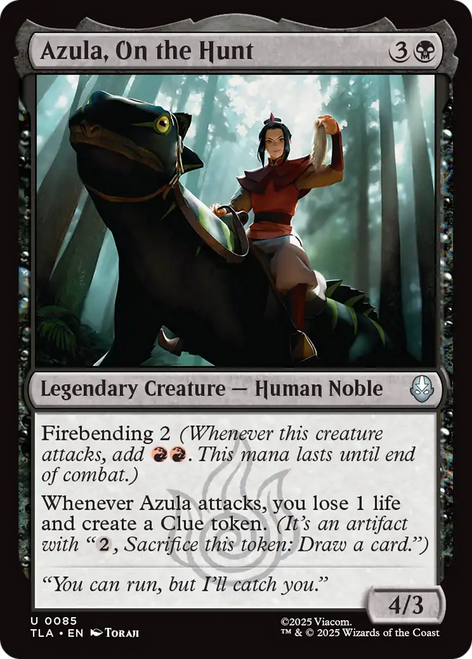 Azula, On the Hunt (Foil)