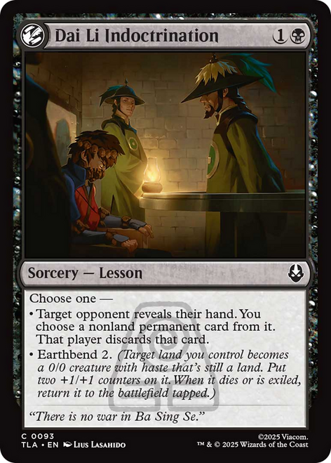 Dai Li Indoctrination (Foil)