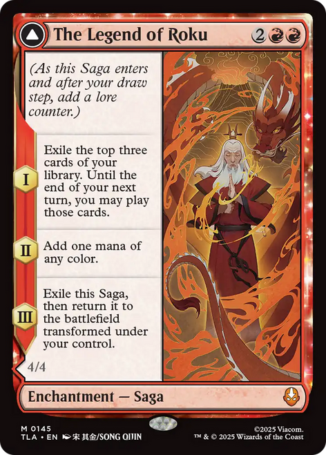 The Legend of Roku // Avatar Roku (Foil)