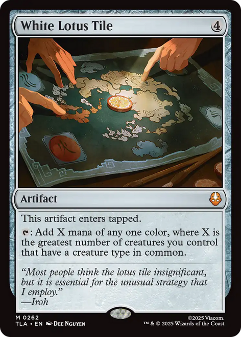 White Lotus Tile (Foil)