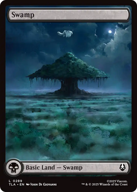 Swamp (#289) (Full Art Foil)