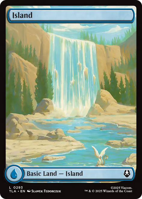 Island (#293) (Full Art Foil)