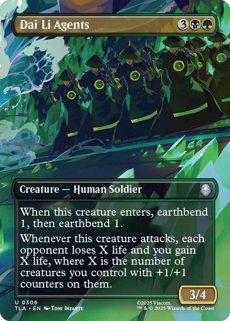 Dai Li Agents (Borderless Scene Foil)