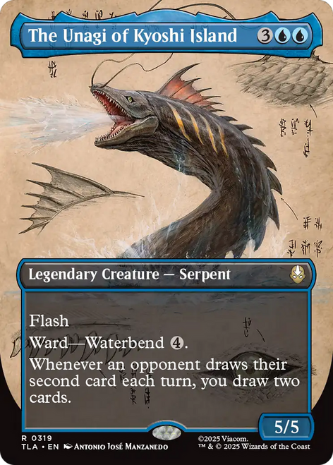 The Unagi of Kyoshi Island (Borderless Field Notes Foil)