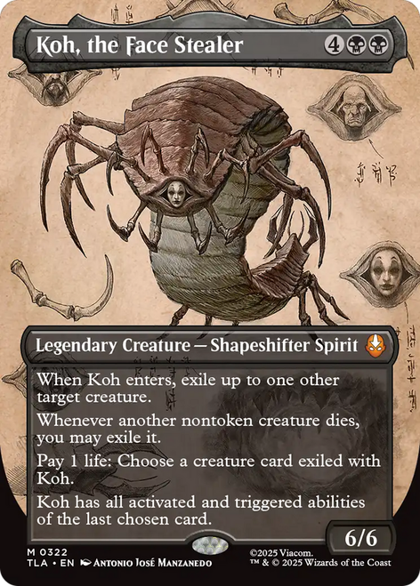 Koh, the Face Stealer (Borderless Field Notes Foil)