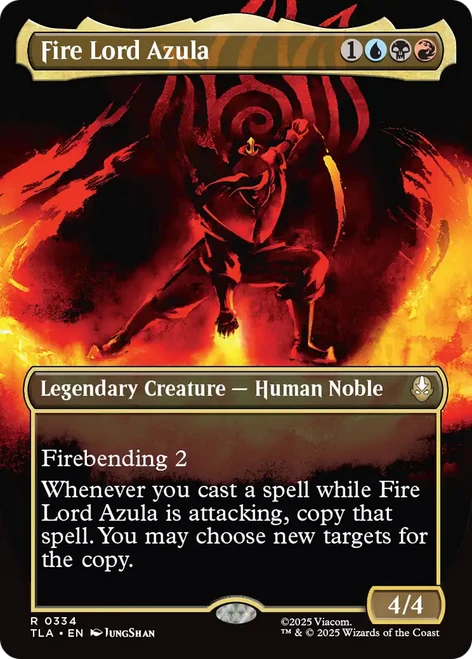 Fire Lord Azula (Borderless Foil)