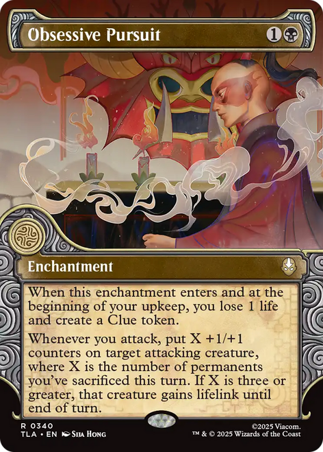 Obsessive Pursuit (Elemental Frame Foil)
