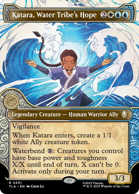 Katara, Water Tribe's Hope (Elemental Frame Foil)