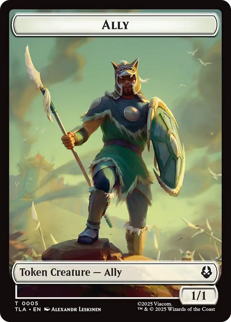 Avatar: The Last Airbender - Ally Token (#5) (Foil)