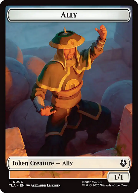 Avatar: The Last Airbender - Ally Token (#6) (Foil)