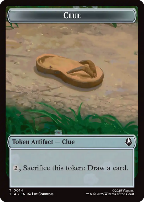 Avatar: The Last Airbender - Clue Token (#14) (Foil)