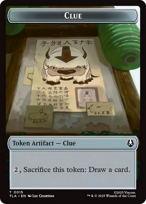 Avatar: The Last Airbender - Clue Token (#15) (Foil)