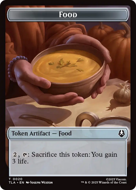 Avatar: The Last Airbender - Food Token (#20) (Foil)