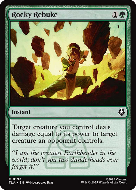 Rocky Rebuke (Foil)