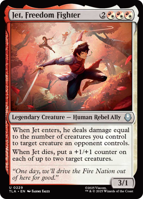 Jet, Freedom Fighter (Foil)