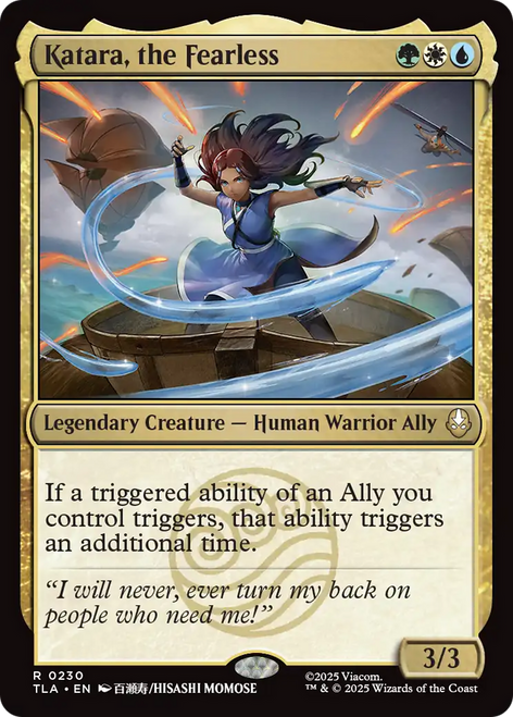 Katara, the Fearless (Foil)