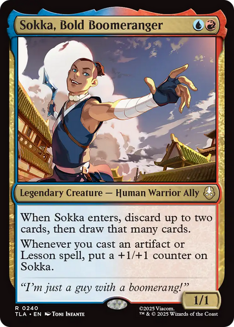 Sokka, Bold Boomeranger (Foil)