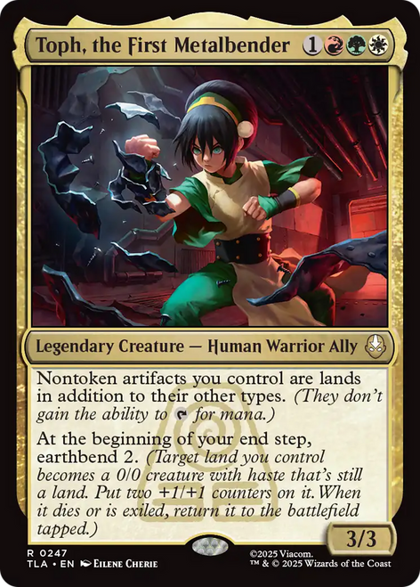 Toph, the First Metalbender (Foil)