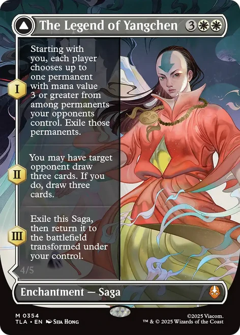 The Legend of Yangchen // Avatar Yangchen (Borderless Foil)
