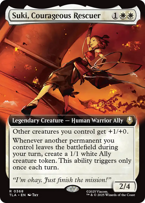 Suki, Courageous Rescuer (Extended Art Foil)