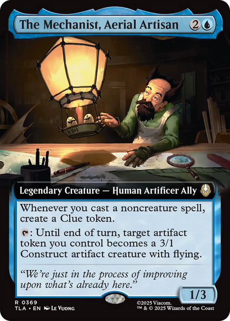 The Mechanist, Aerial Artisan (Extended Art Foil)