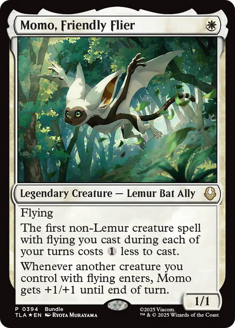 Momo, Friendly Flier (Bundle Promo Foil)