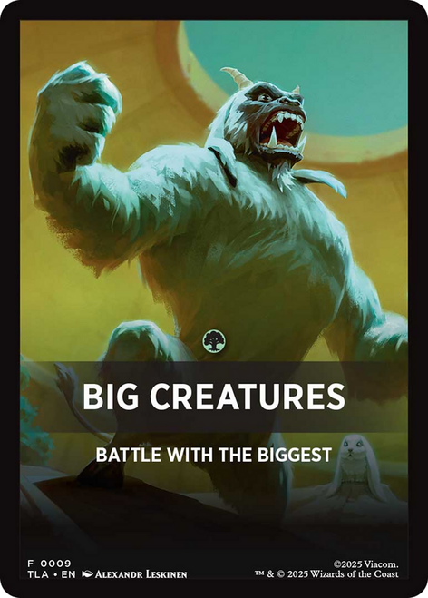 Avatar: The Last Airbender Beginner - Big Creatures (Front Summary Card)