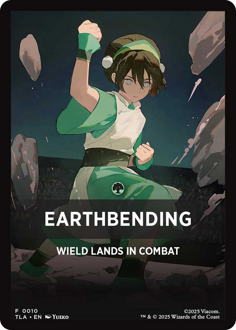 Avatar: The Last Airbender Beginner - Earthbending (Front Summary Card)
