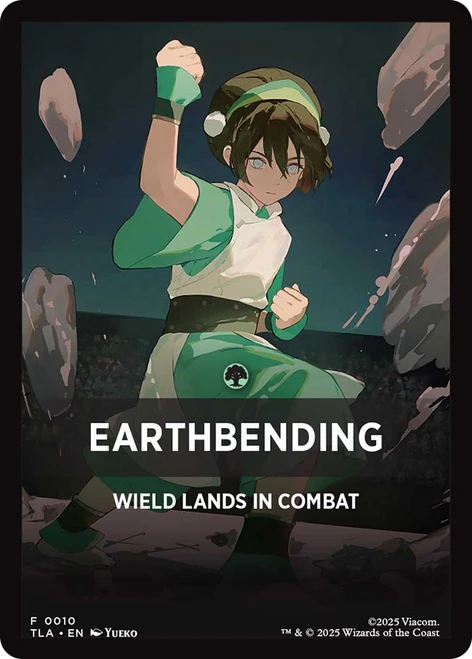 Avatar: The Last Airbender Beginner - Earthbending (Front Summary Card)