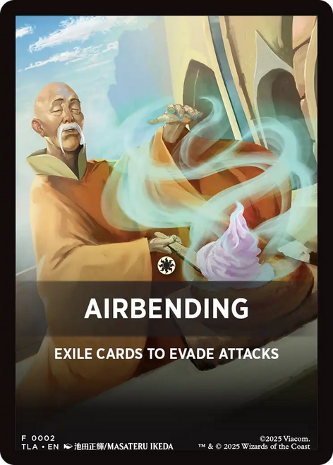 Avatar: The Last Airbender Jumpstart - Airbending (Front Summary Card)
