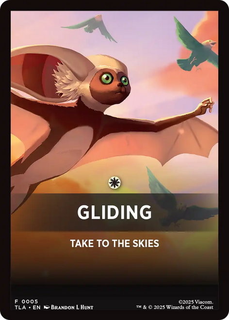 Avatar: The Last Airbender Jumpstart - Gliding (Front Summary Card)