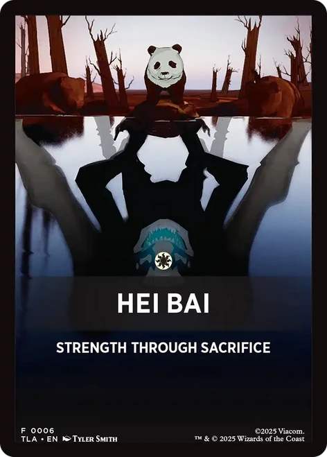Avatar: The Last Airbender Jumpstart - Hei Bai (Front Summary Card)