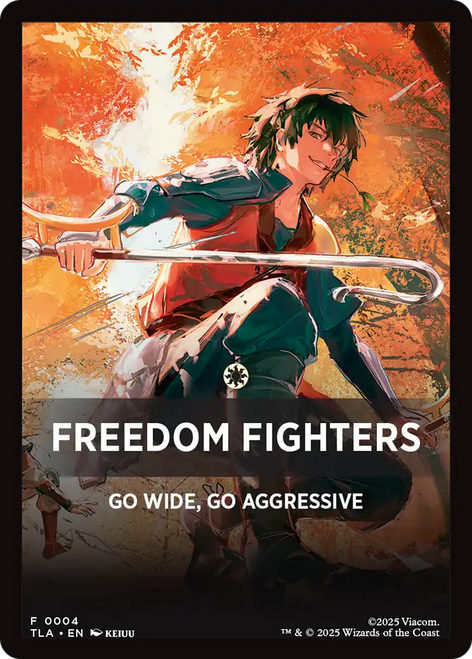Avatar: The Last Airbender Jumpstart - Freedom Fighters (Front Summary Card)