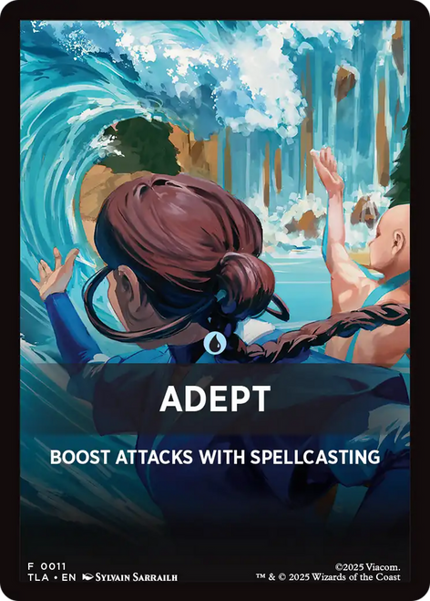 Avatar: The Last Airbender Jumpstart - Adept (Front Summary Card)