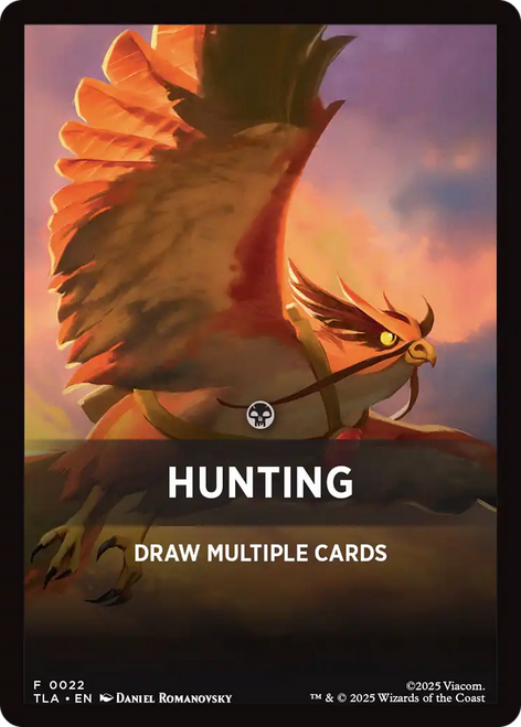Avatar: The Last Airbender Jumpstart - Hunting (Front Summary Card)