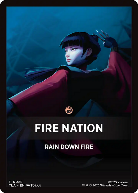 Avatar: The Last Airbender Jumpstart - Fire Nation (Front Summary Card)