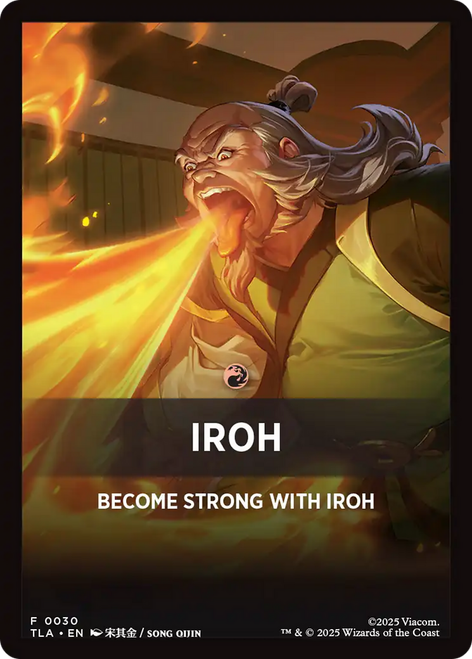 Avatar: The Last Airbender Jumpstart - Iroh (Front Summary Card)