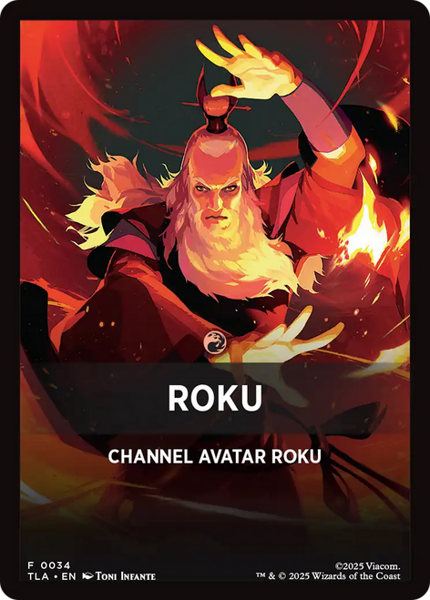 Avatar: The Last Airbender Jumpstart - Roku (Front Summary Card)