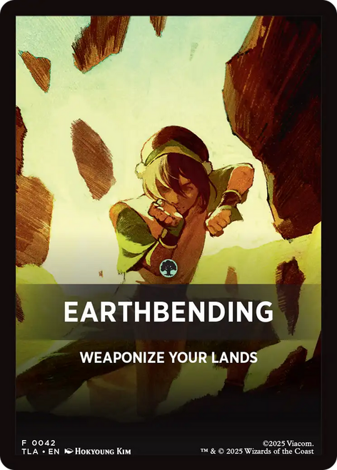 Avatar: The Last Airbender Jumpstart - Earthbending (Front Summary Card)