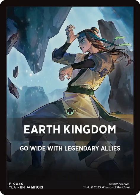 Avatar: The Last Airbender Jumpstart - Earth Kingdom (Front Summary Card)