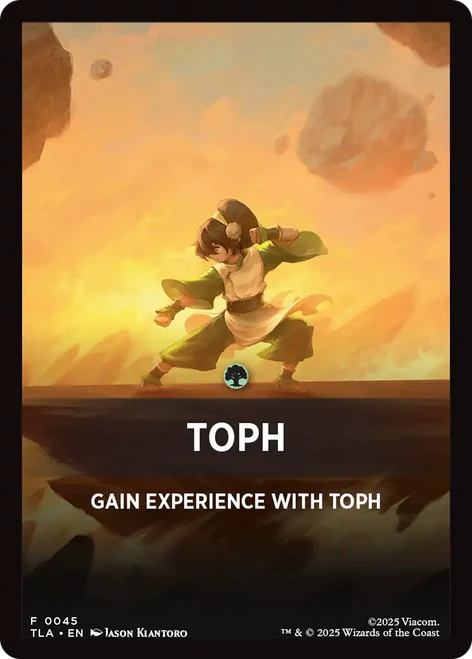 Avatar: The Last Airbender Jumpstart - Toph (Front Summary Card)