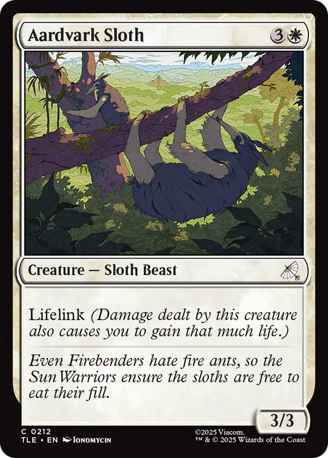 Aardvark Sloth