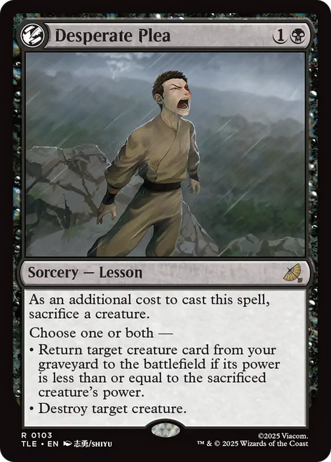 Desperate Plea (Foil)