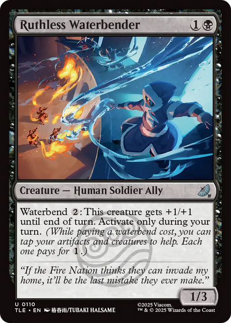 Ruthless Waterbender (Foil)